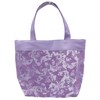 Eye Planning Sanrio Characters Tulle Flocked Mini Tote K8680B Black