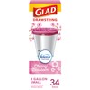 Glad Small Trash Bags 4 Gallon, Febreze Cherry Blossom Garbage
