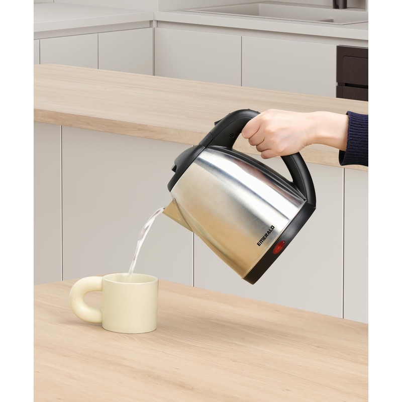 Emerald Stainless Steel Electric Kettle Water Boiler Heater Tea Kettle,