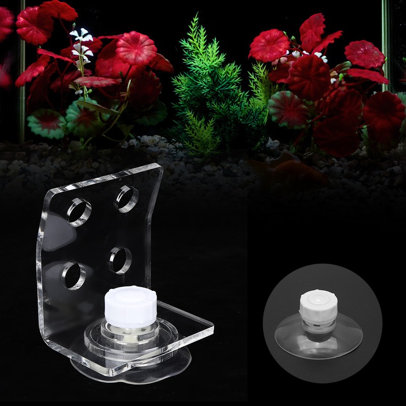 Acrylic Transparent Aquarium 4 Hole Front Bending Coral Frag Stand