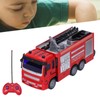 1:30 Fire Fighting Truck Model Remote Control Light Sound Simulation