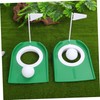 Outanaya 2pcs Indoor Golf Putting Cups Lightweight Portable Training Equipment