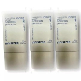 Innisfree 이니스프리 트루 히알루론 수분 선크림 50ml 3개 Innisfree True Hyaluronic Moisturizing Sunscreen 50ml 3pcs