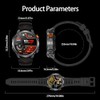 MIlitary Smart Watch with Compass/Flashlight for Android & iPhone (2