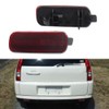 GTINTHEBOX Red Lens LED Rear Fog Bumper Reflector Brake Tail