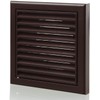 Louvred Wall Vent Grille 185mm X 185mm 125mm - 5