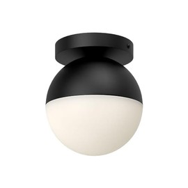 Monae - 1 Light Flush Mount-6.75 Inches Tall and 6 Inches Wide-Black Finish