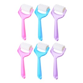 FOMIYES 6pcs Manual Facial Massage Roller Face Roller Massager Gua Sha Facial Tools Firming Beauty Massage Random Color