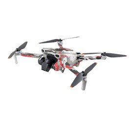 MightySkins Glossy Glitter Skin Compatible with DJI Mini 3 - Red Camo | Protective, Durable High-Gloss Glitter Finish | Easy to Apply | Made in The USA