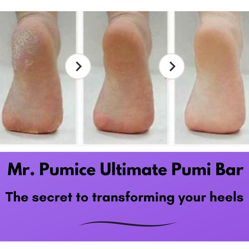 Mr. Pumice Ultimate PUMI Bar 2-in-1 Dual Grit (Medium +