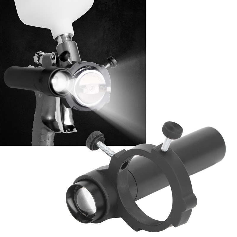 Paint Spray Gun Lighting System Brightness Adjustable Portable Paint Sprayer