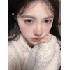 Ba01 False Eyelashes, Natural, Non-Curly, Transparent, Feeling Hair, 5 Pairs,