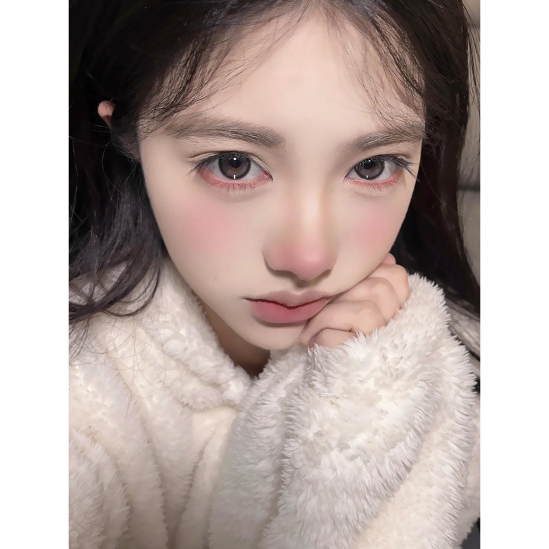 Ba01 False Eyelashes, Natural, Non-Curly, Transparent, Feeling Hair, 5 Pairs,