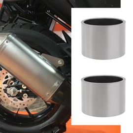 VGOL 2-Piece Motorcycle Exhaust Gasket Outer Diameter 40 mm Inner Diameter 35 mm Exhaust Pipe Gasket for Exhaust Pipe with Inner Diameter 35 mm