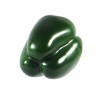 Unbranded Artificial Bell Pepper Green - Plastic Decorative Vegetable Peppers