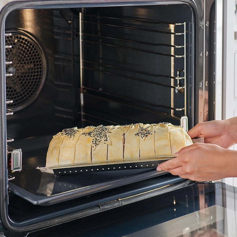 Betty Bossi Baking tray fillet in dough, braided pattern set