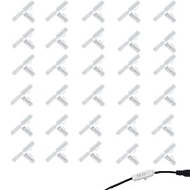 Lsydgn Pack of 60 Cable Labels Cable Labelling Cable Label Clip Transparent Cable Labels Reusable Cable Labels Made of Nylon Waterproof Cable Labels Suitable for Wires Cables