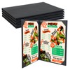 5 Packs Menu Covers 8.5" x 11", PU Leather Menu
