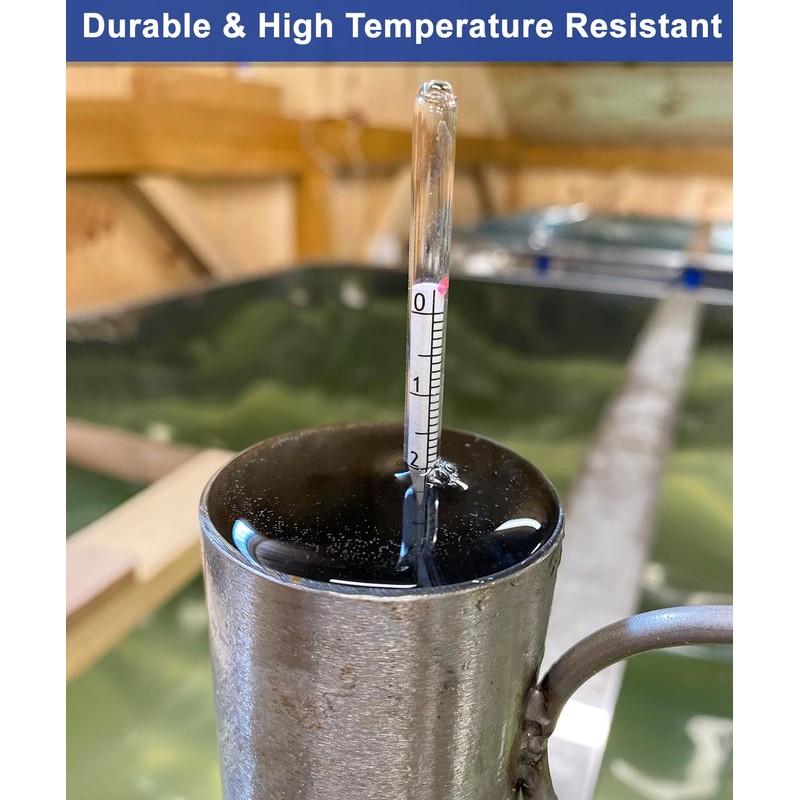 Maple Syrup Hydrometer Test Cup Kit, Maple Sap Hydrometer With