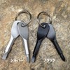 HappyHome Screwdriver Keychains, Phillips and Negative 2-Pack Portable Keychain with