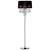 60" H Simplicity Collection Crystal Floor Lamp