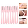 TOVINANNA 10pcs Eyebrow Trimmer Portable Razor Makeup Tools Set Ergonomic