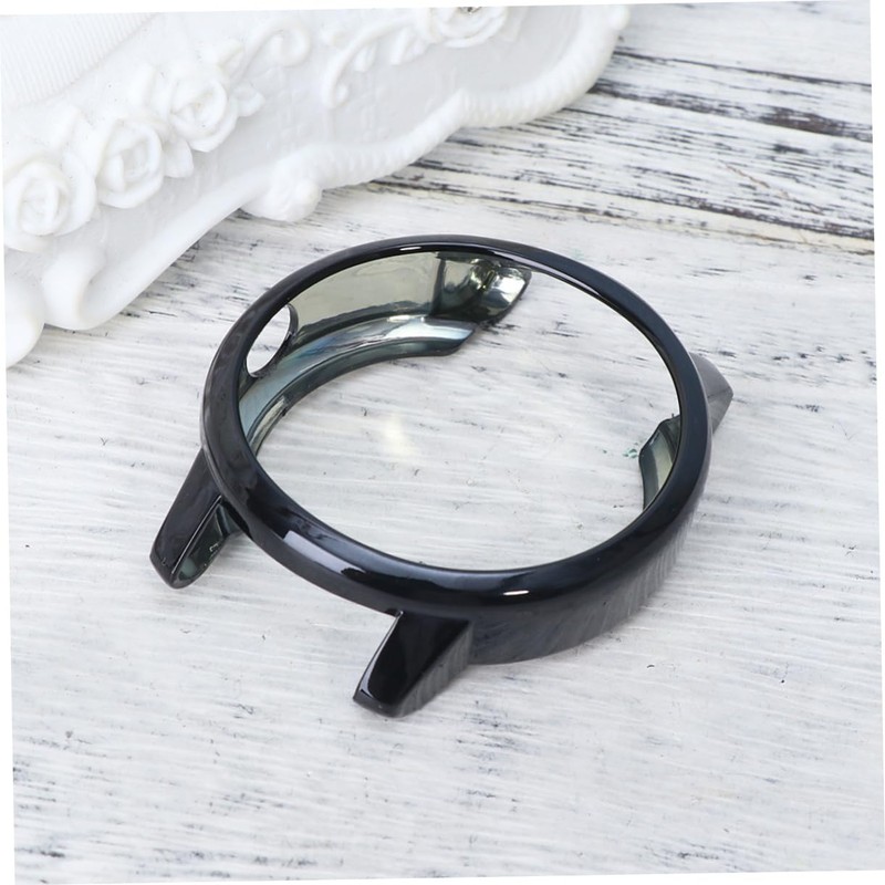 KONTONTY TPU Watch Case for 3 Shatterproof Protective Screen Sides