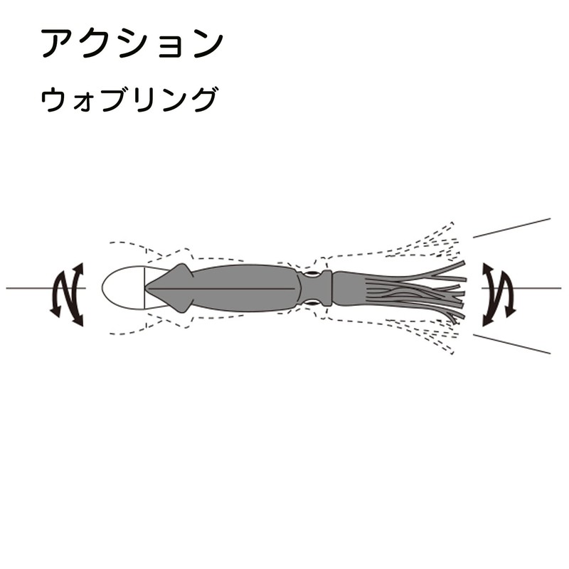 YO-ZURI(ヨーヅリ) ルアー トローリング 3D スクアート F 190mm CPRB 自重:42g R1166-CPRB-レッドブラウン