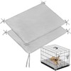 Waterproof Dog Crate Mat with Rope 2 Pack (24’’X18’’), Washable