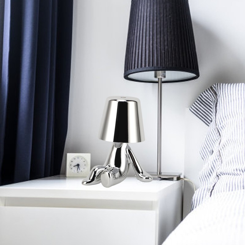 LED Table Lamp Touch Control Desk Light 3 Modes USB