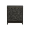 Powell Hadrik Dark Grey Accent Cabinet