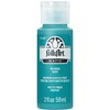 FolkArt Acrylic Paint in Assorted Colors (2 oz), 481, Aqua
