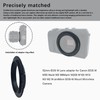 EF M-52 mm Retro Adapter/Macro Reverse Ring EF-M Mirroless M1