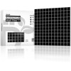 VViViD 11 Sheets Peel and Stick Faux Ceramic Black Gloss