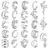 Morfetto 23Pcs Ear Cuffs Earrings Set for Women Non-Piercing Cartilage