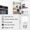 NETEHA 2 Pack A15 5W 120V E26 Base LED Refrigerator