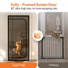 BFNN Cat Screen Door, Extra Tall Cat-Proof Mesh Gate, Fit