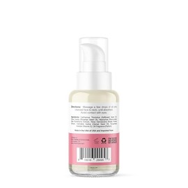 VITAMINS AND SEA BEAUTY Face Oil Day Moisturizer Hydrating Facial Oil Concentrate Gentle with Rosehip and Sea Buckthorn, All Skin Types, 2 Fl Oz