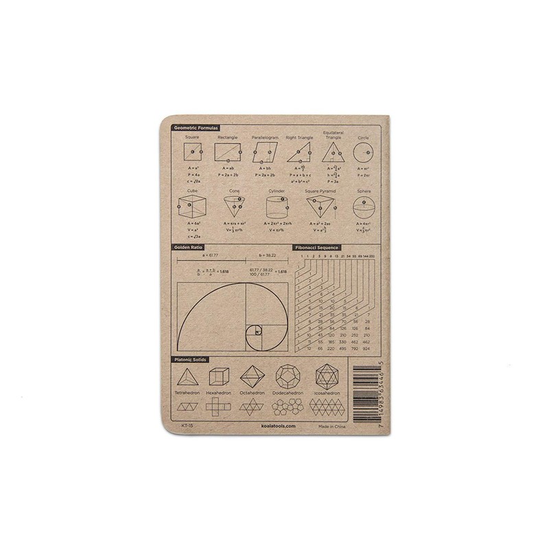 KOALA TOOLS | Mini Graph Paper Notebook (3 Pack) |