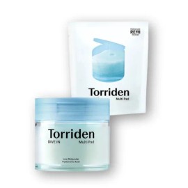 토리든 다이브인 저분자 히알루론산 멀티패드 80매 2개 Toriden Dive-In Low Molecular Hyaluronic Acid Multi Pad 80 Sheets 2 Pack