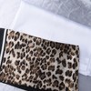 Leopard Scarf Silk Neck Scarf for Women Neckerchief Western Scarf