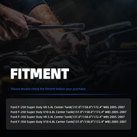 Fuel Pump for Ford F-250 F-350 Super Duty 5.4L 6.8L Front Tank 2005-2007 137.0"WB 158.0"WB 172.4"WB 6C3Z9H307AA 5C3Z9H307AE FG1197 P76651M 66064 PFS306 F1355A 150165A PN3257