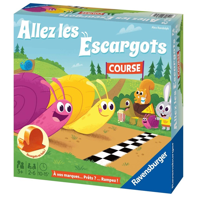 RAVENSBURGER Allez Les ESCARGOTS