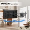 Long Arm TV Wall Mount,Corner TV Wall Mount for 37-75