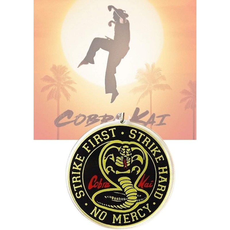 Cobra Snake Sew-On Cloth Badge Patch - Karate Kid No