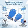 ENLUNTRA 2 Pack Dementia Hand Restraint Gloves for Elderly, Washable