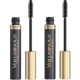 L’Oreal Paris Makeup Voluminous Original Volume Building Mascara, Black, 2Count
