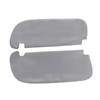 Zieichy Left & Right Sun Visor Replacement Leather Cover Gary