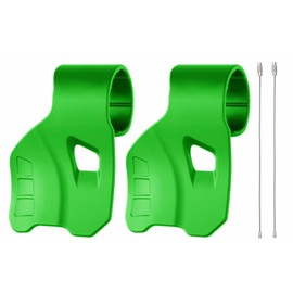 Charming Decoration Throttle Assist, Bike Axle Assist, Axle Assist, Easy Installation, 2 Pieces, Versatile, Bike Equipment, Comes with Anti-theft Wire (Green)
