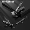 BEZOX Nail Clipper Set for Seniors - Curved Head Toe